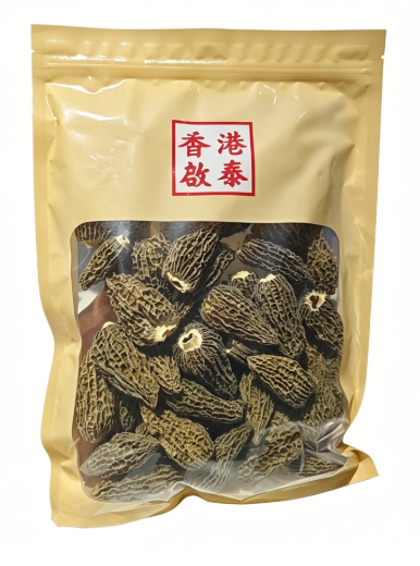A09【精選羊肚菌】香港啟泰 75g 袋裝 厚肉野生菌菇 滋補煲湯食材